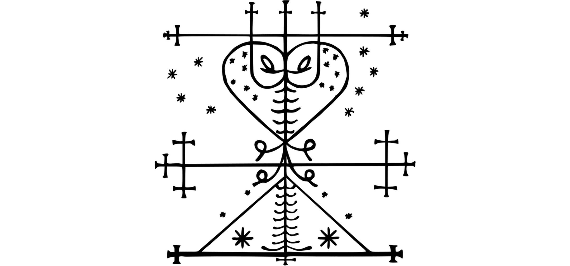 Vèvè of Grann Brijit