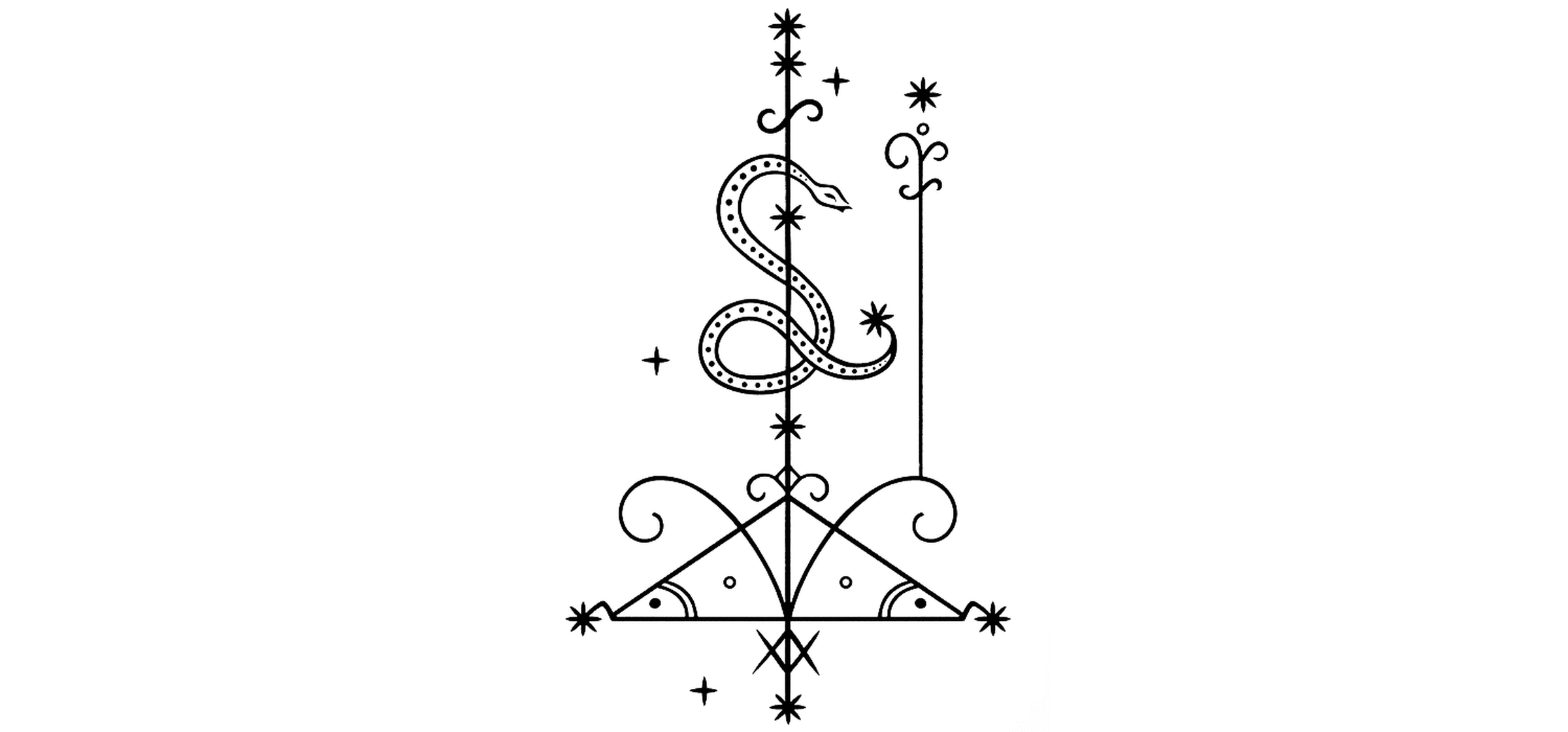 Vèvè of Papa Loko
